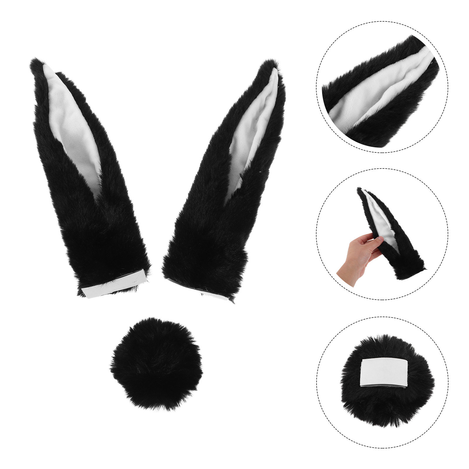Cycling Gear And Accessories - 1 комплект декоративных съемных заячьих ушей