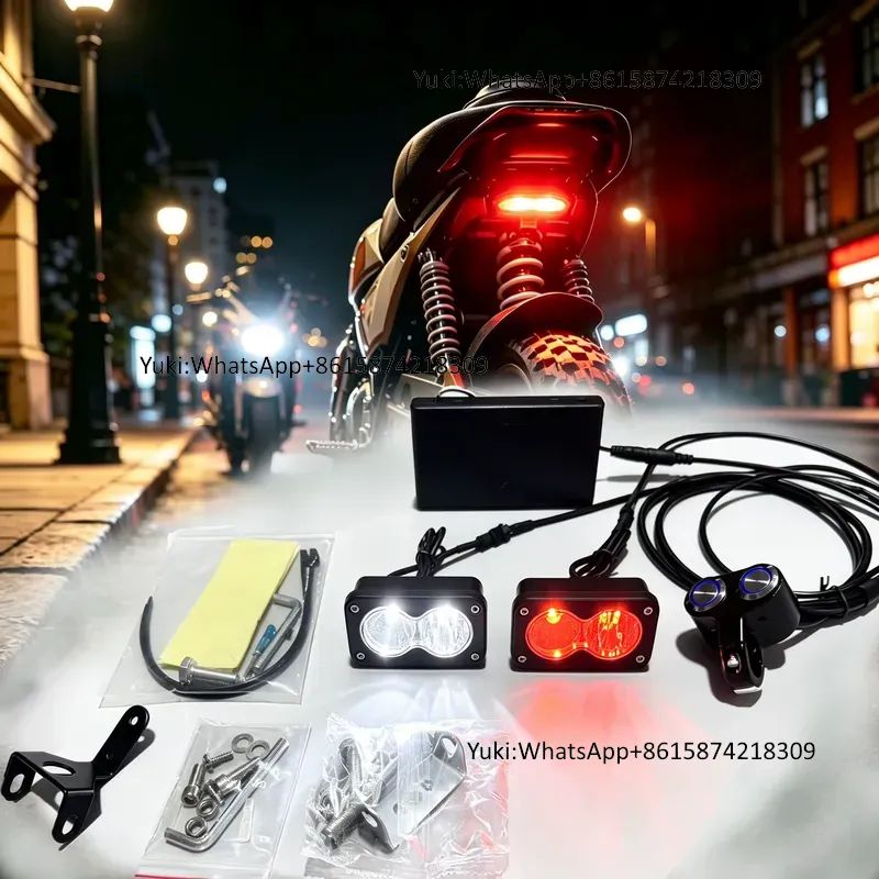Bike Tail Light - Универсальный комплект передних и задних фонарей