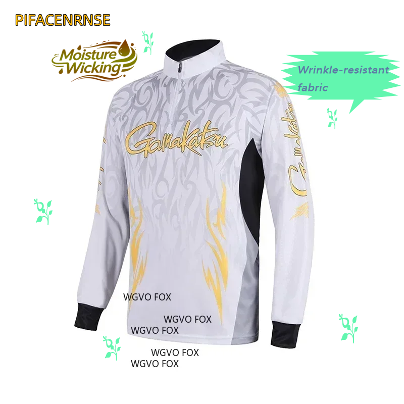 Cycling Jersey - Рыболовная футболка-поло, дышащие толстовки, быстросохнущая одежда