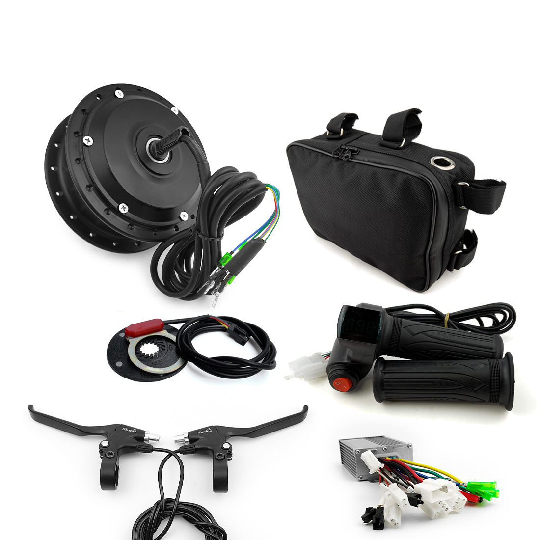 Cycling Gear Hub - Q02 250 Вт бесщеточный мотор-редуктор, комплект