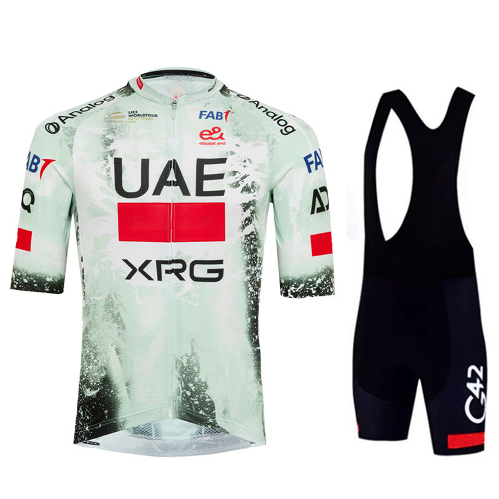 Новый комплект велоформы Uae P – обзор и цена Cycling Gear Uae