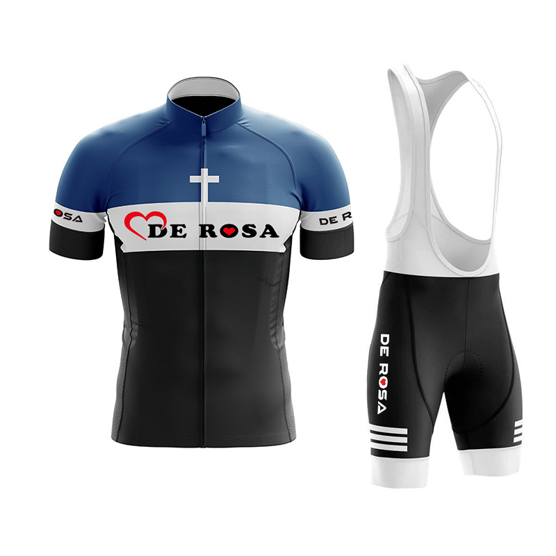Велоформа De Rosa: мужской ком – обзор и цена Cycling Bib Shorts