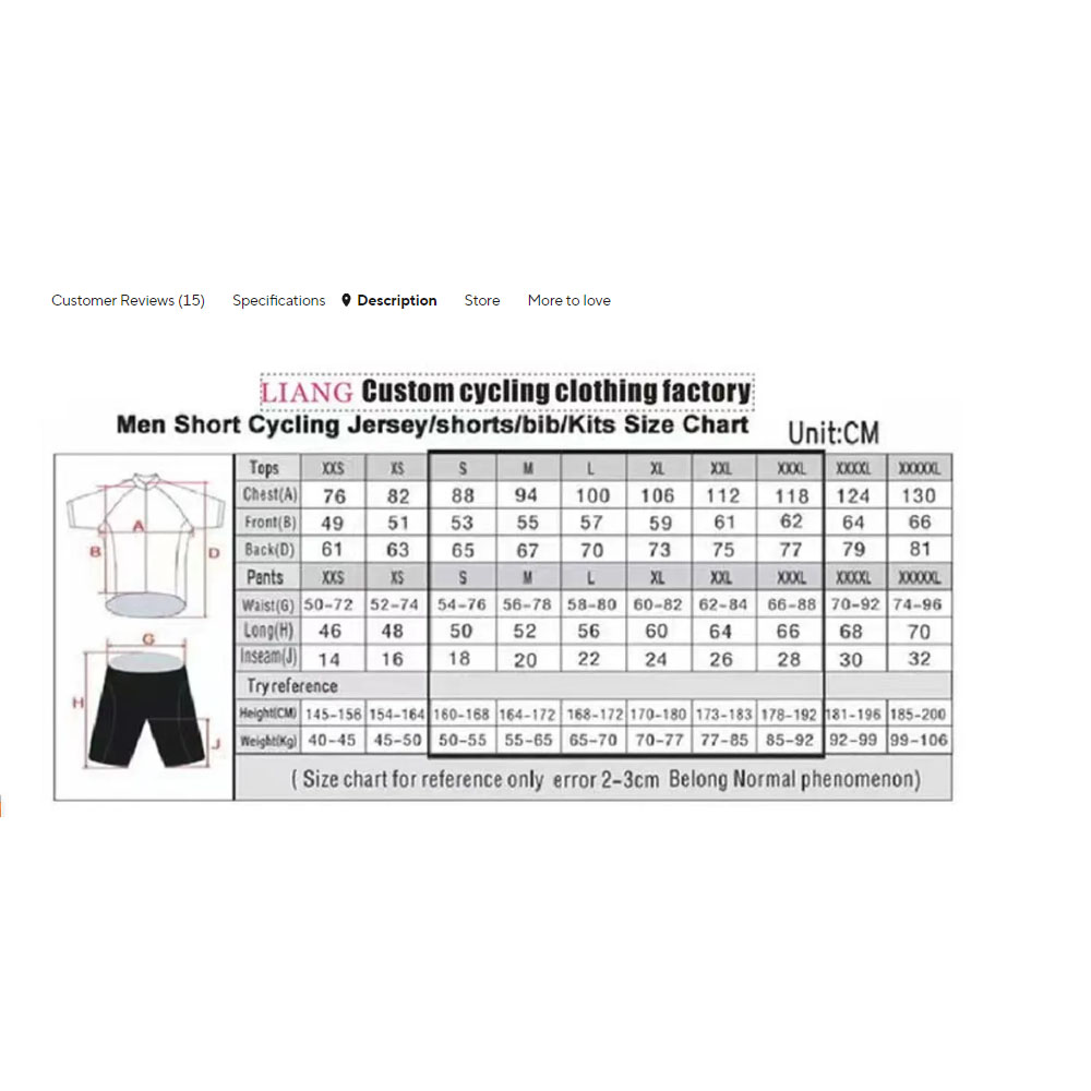 Комплект велоформы сборной Укр – обзор и цена Cycling Bib Shorts