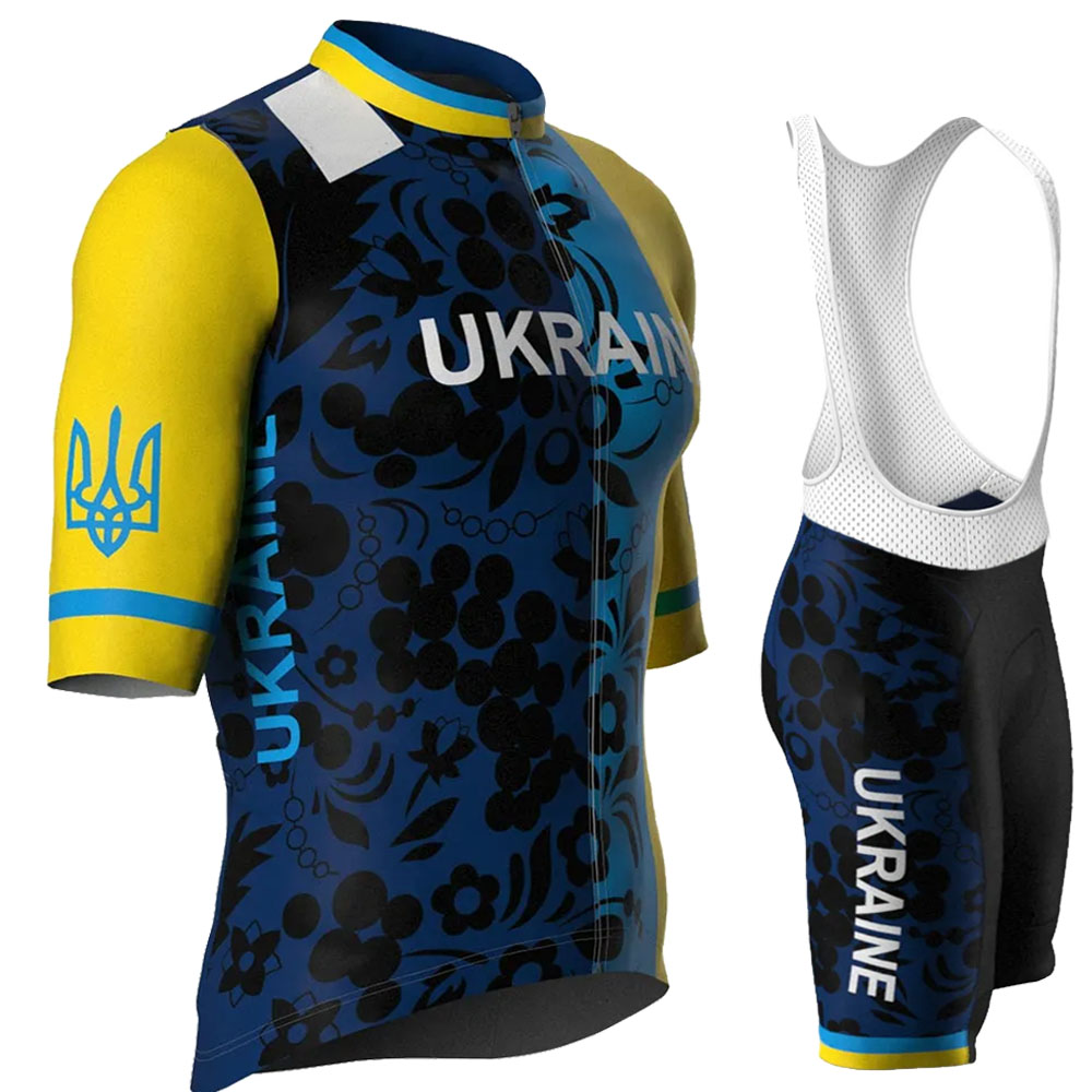 Комплект велоформы сборной Укр – обзор и цена Cycling Bib Shorts
